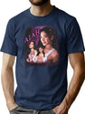 Bini Aiah Bootleg Shirt Bootleg Graphic T-Shirt - Navy