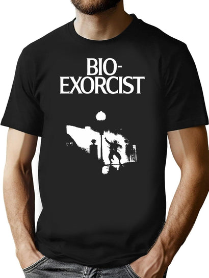 Bio-Exorcist T-Shirt for Men & Women, T-Shirts Graphic Tee - Black