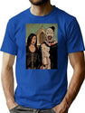 Birthday Gift Terrifier Horror Movie Art Retro Wave T-Shirt for Men & Women, T-Shirts Graphic Tee - Blue