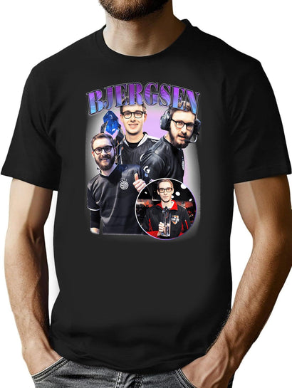 Bjergsen Lol Bootleg For Fans Bootleg Graphic T-Shirt - Black