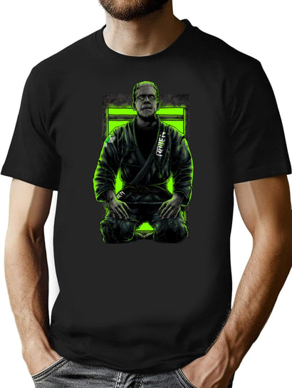Bjj Frankenstein T-Shirt for Men & Women, T-Shirts Graphic Tee - Black