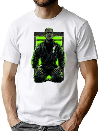 Bjj Frankenstein T-Shirt for Men & Women, T-Shirts Graphic Tee - Black