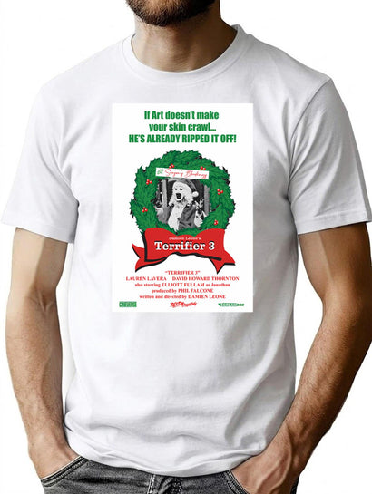 Black Art-Mas T-Shirt for Men & Women, T-Shirts Graphic Tee - Black