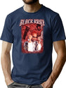 Black Kray Vintage Bootleg Shirt Bootleg Graphic T-Shirt - Navy