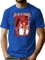 Black Kray Vintage Bootleg Shirt Bootleg Graphic T-Shirt - Blue