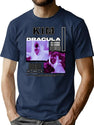 Black Lions Bootleg Graphic T-Shirt - Navy