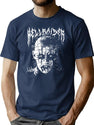 Black Metal Pinhead T-Shirt for Men & Women, T-Shirts Graphic Tee - Navy