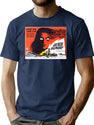 Black Sunday T-Shirt for Men & Women, T-Shirts Graphic Tee - Navy