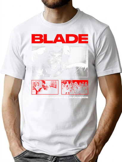 Blade T-Shirt for Men & Women, T-Shirts Graphic Tee - Black