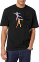 Blades Of Glory Quote Black T-Shirt - White