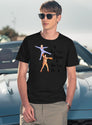 Blades Of Glory Quote Black T-Shirt - Navy