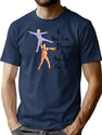 Blades Of Glory Quote Premium Heavyweight Cotton T-Shirt - Navy