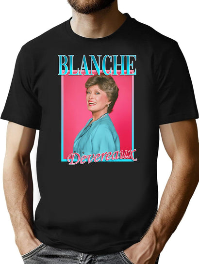 Blanche Devereaux T-Shirt for Men & Women, T-Shirts Graphic Tee - Black