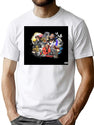 Blangkon Lurik Bootleg Graphic T-Shirt - White