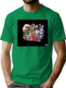Blangkon Lurik Bootleg Graphic T-Shirt - Green