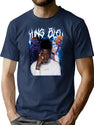 Bleuvandross Bootleg Graphic T-Shirt - Navy
