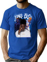 Bleuvandross Bootleg Graphic T-Shirt - Blue
