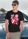 Blitzo x Stolas Helluva Boss Essential Black T-Shirt - Navy