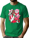 Blitzo x Stolas Helluva Boss Essential Premium Heavyweight Cotton T-Shirt - Green