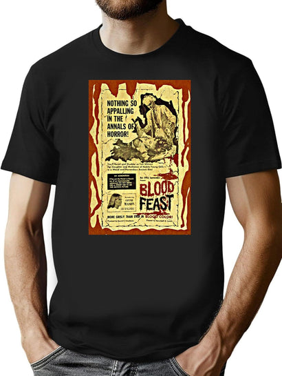 Blood Feast Classic Black T-Shirt - Black
