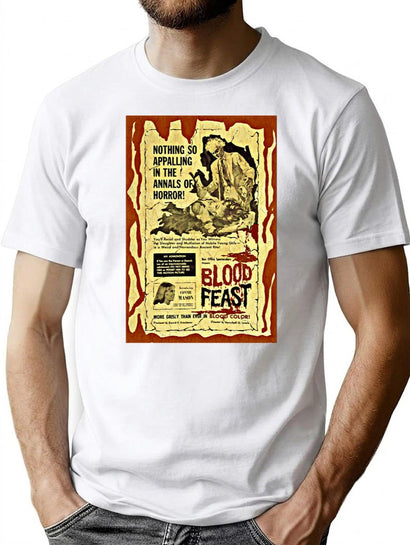 Blood Feast Classic Premium Heavyweight Cotton T-Shirt - Black