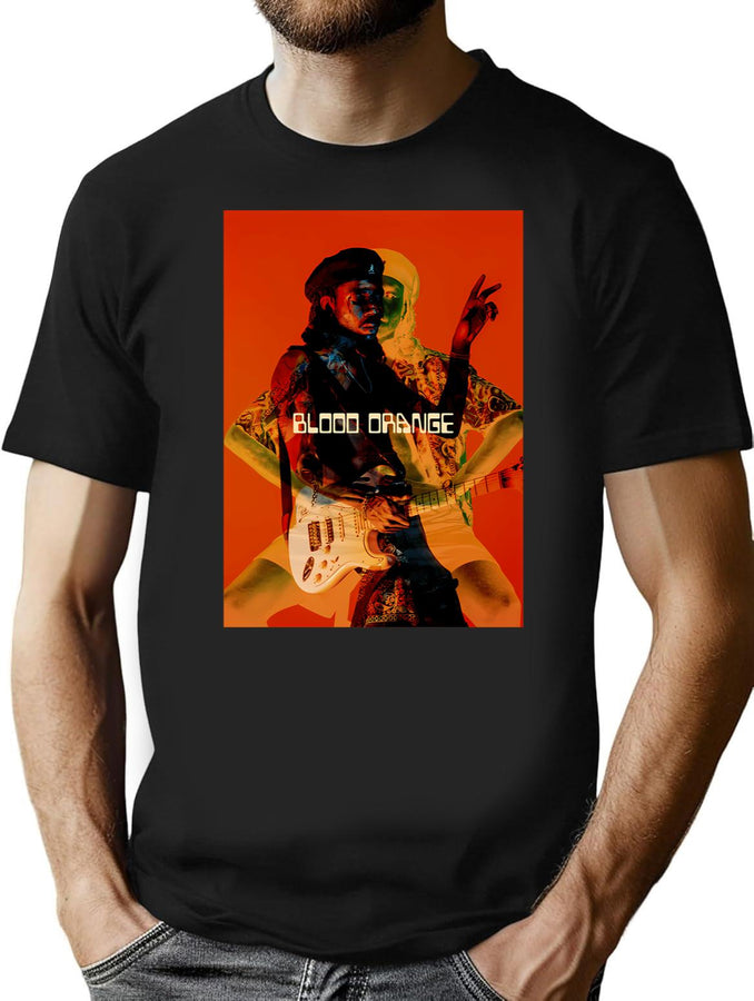 Blood Orange Classic . T-Shirt for Men & Women, T-Shirts Graphic Tee - Black
