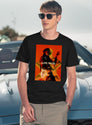 Blood Orange Classic . T-Shirt for Men & Women, T-Shirts Graphic Tee - Navy