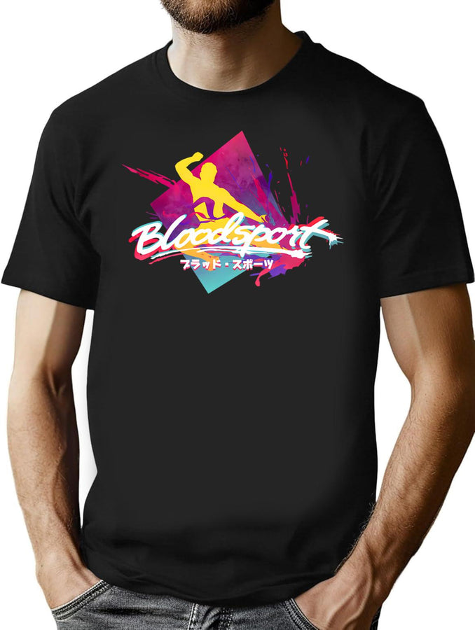Bloodsport Bootleg Graphic T-Shirt - Black