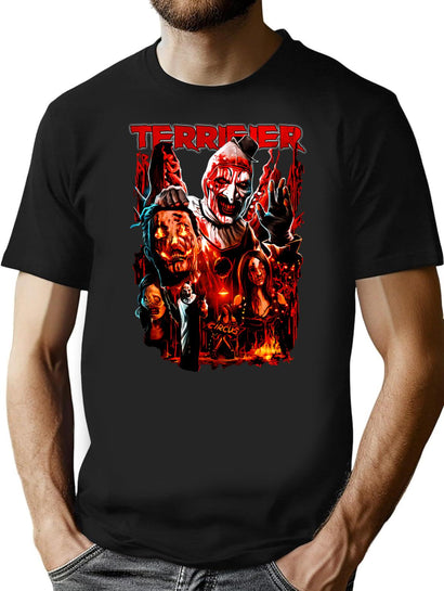 Bloody Terrifier T-Shirt for Men & Women, T-Shirts Graphic Tee - Black