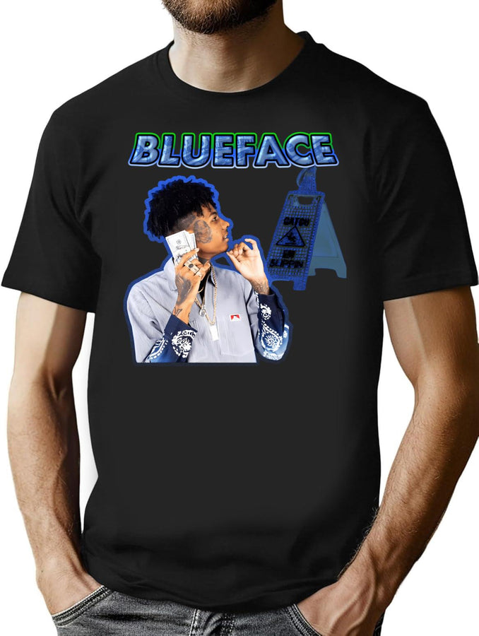 Blueface Bootleg Bootleg Graphic T-Shirt - Black