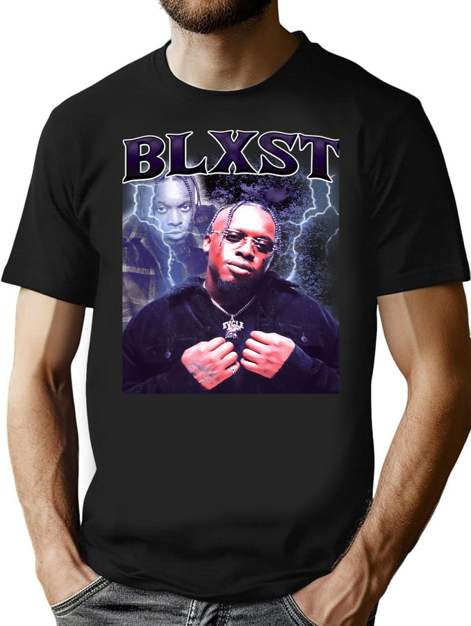 Blxst Bootleg Graphic T-Shirt - Black