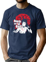 Boards Don'T Hit Back Premium Heavyweight Cotton T-Shirt - Navy