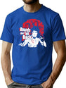Boards Don'T Hit Back T-Shirt for Men & Women, T-Shirts Graphic Tee - Blue