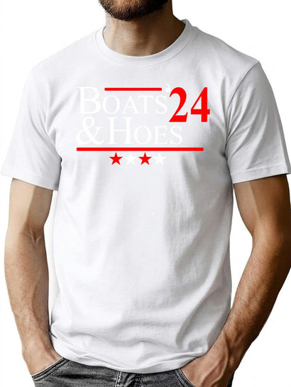 Boats And Hoes 2024 Premium Heavyweight Cotton T-Shirt - Black