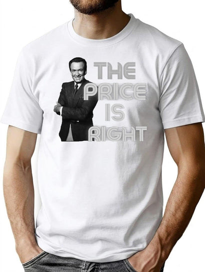 Bob Barker (10) Premium Heavyweight Cotton T-Shirt - Black