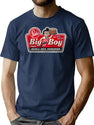 Bob'S Big Kid Worn Out Sign T-Shirt for Men & Women, T-Shirts Graphic Tee - Navy