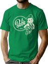 Bob'S Big Kid Worn Out T-Shirt for Men & Women, T-Shirts Graphic Tee - Green