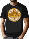 Bodhi'S Surf Wax Worn Label T-Shirt for Men & Women, T-Shirts Graphic Tee - Black