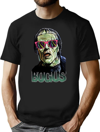Bogus T-Shirt for Men & Women, T-Shirts Graphic Tee - Black