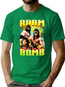 Bomb Adam Bootleg Bootleg Graphic T-Shirt - Green