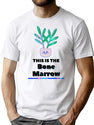 Bone Marrow - Bad Translation Error Grammar Bootleg Graphic T-Shirt - White