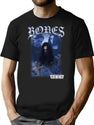 Bones Vintage Bootleg Shirt Bootleg Graphic T-Shirt - Black