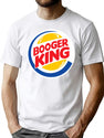 Booger King T-Shirt for Men & Women, T-Shirts Graphic Tee - White