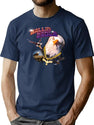 Bootleg Ballin Eagle Bootleg Graphic T-Shirt - Navy