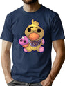Bootleg Chica. Bootleg Graphic T-Shirt - Navy
