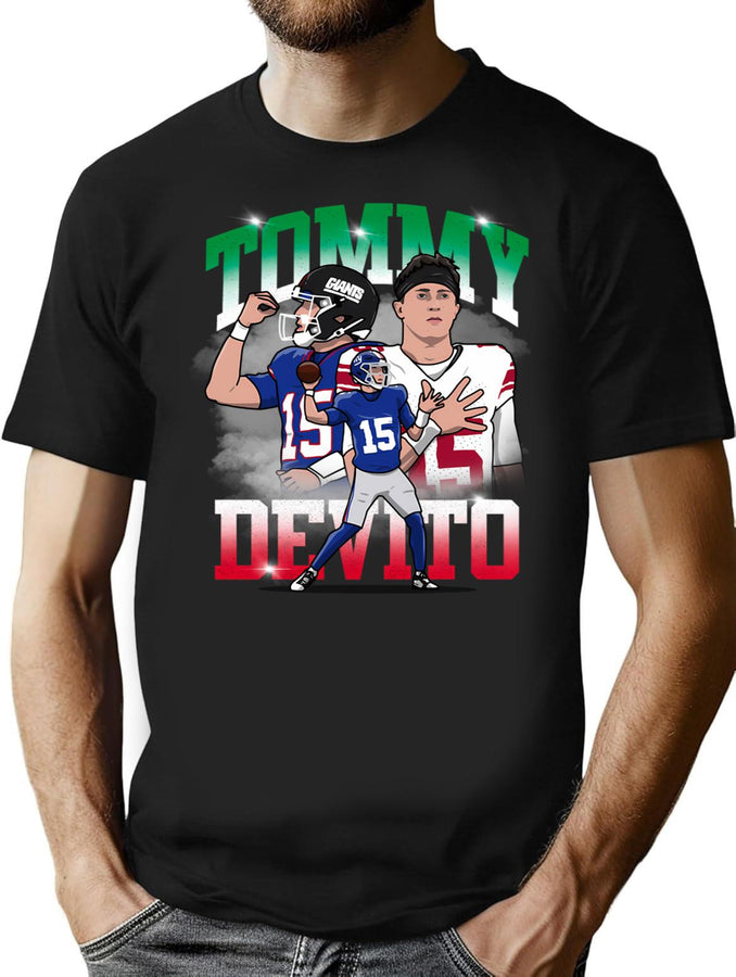 Bootleg Devito Bootleg Graphic T-Shirt - Black