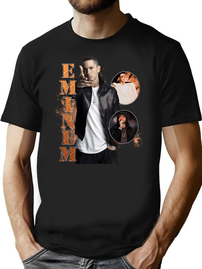 Bootleg Eminem Bootleg Graphic T-Shirt - Black