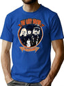 Bootleg Faces Bootleg Graphic T-Shirt - Blue