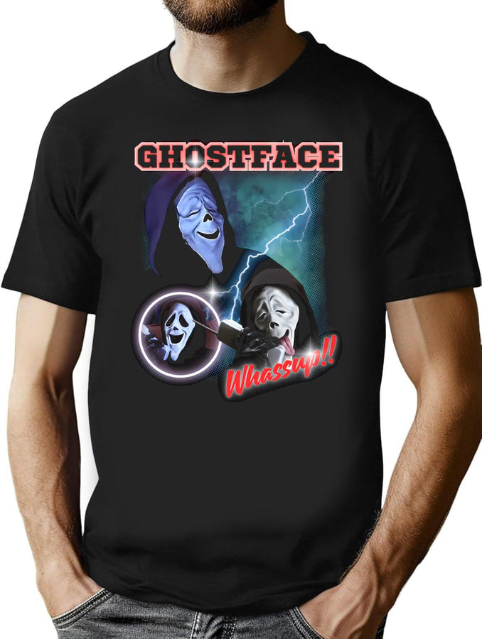 Bootleg Ghostface Bootleg Graphic T-Shirt - Black