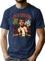 Bootleg Harlow Rapper Tour Vintage Bootleg Graphic T-Shirt - Navy